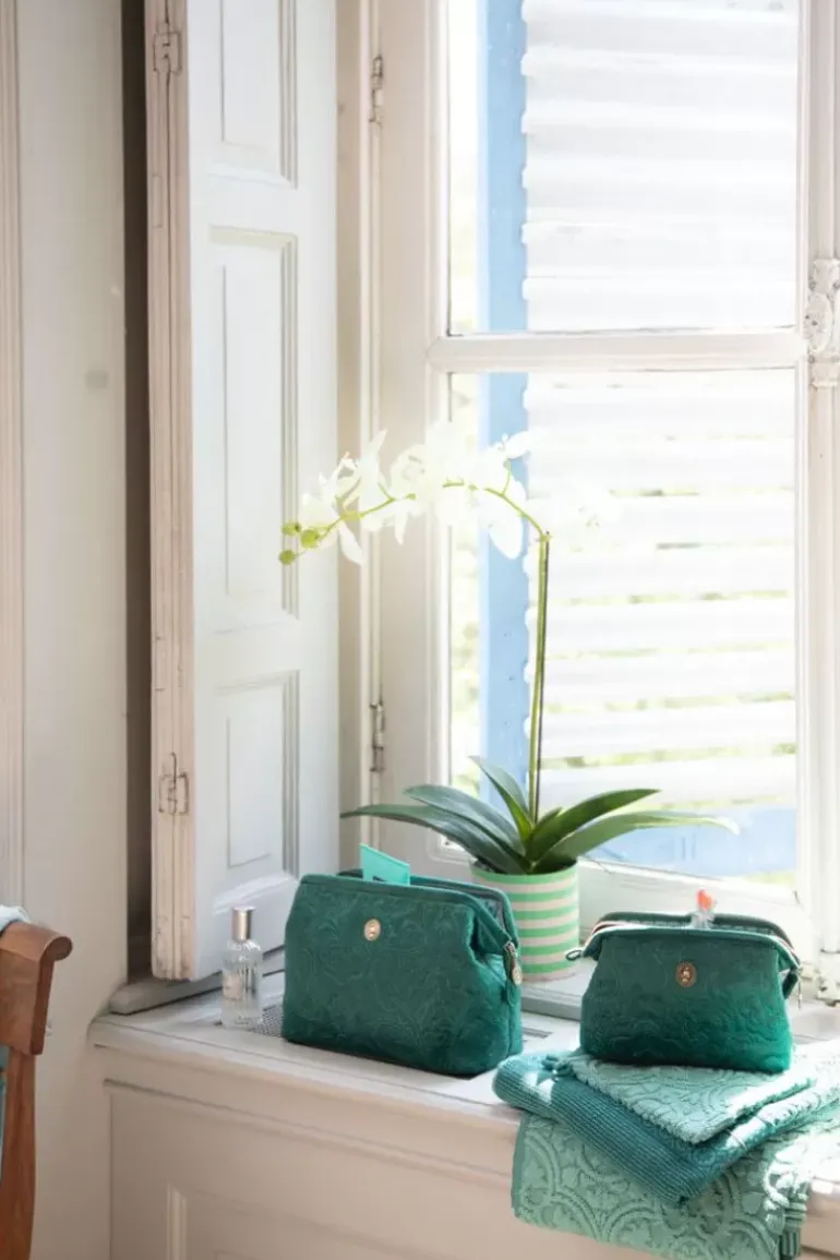 Kosmetiktasche Klein Samt Quiltey Days