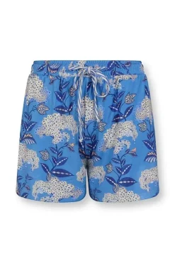 Kurze Hose Flora Firenze Kobalt