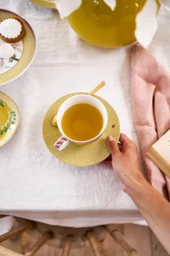 La Majorelle Cappuccino Tasse & Untertasse Gelb