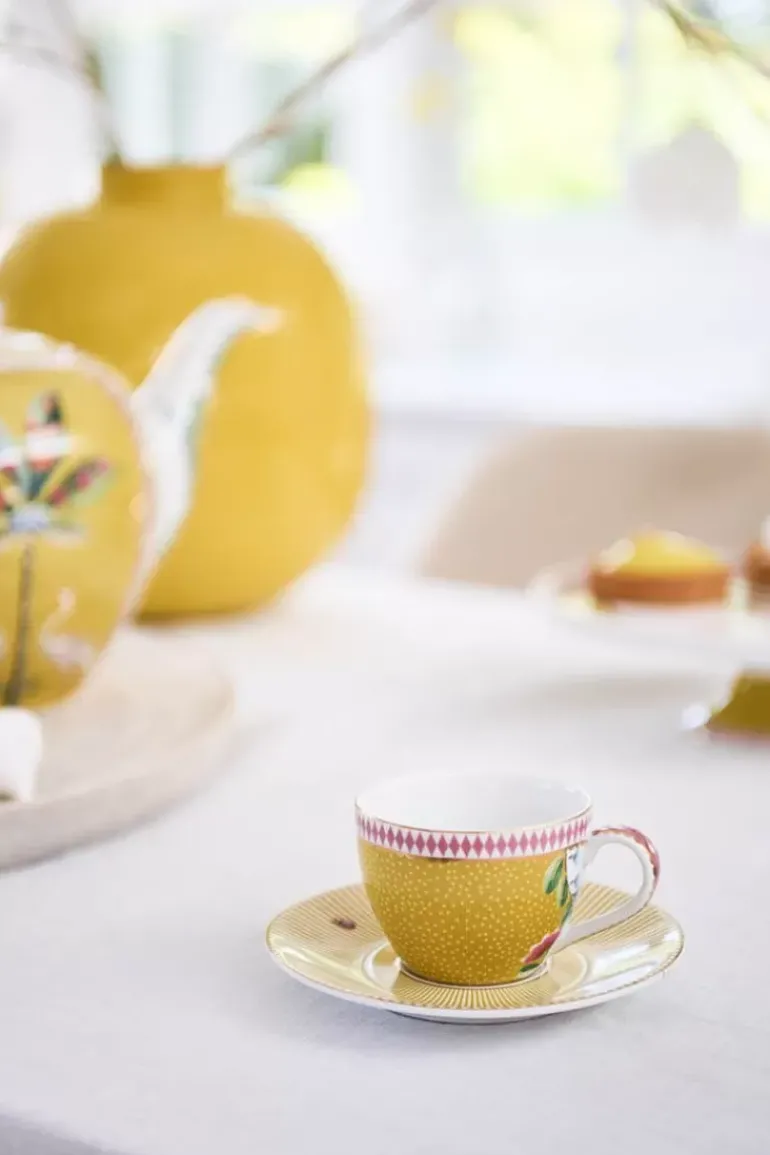 La Majorelle Espresso Tasse & Untertasse Gelb