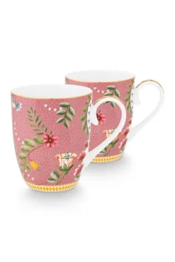 La Majorelle Set/2 Tassen Gross Rosa
