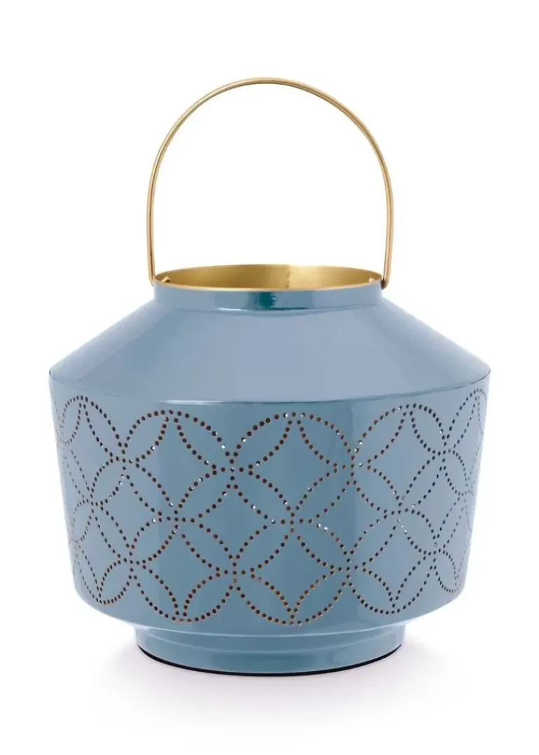 Laterne Emailliert Hell 22 Cm