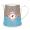 Love Birds Kanne Gross Blau/Khaki