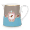 Love Birds Kanne Klein Blau/Khaki