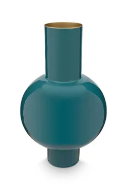 Metall Vase Dunkel 40 Cm