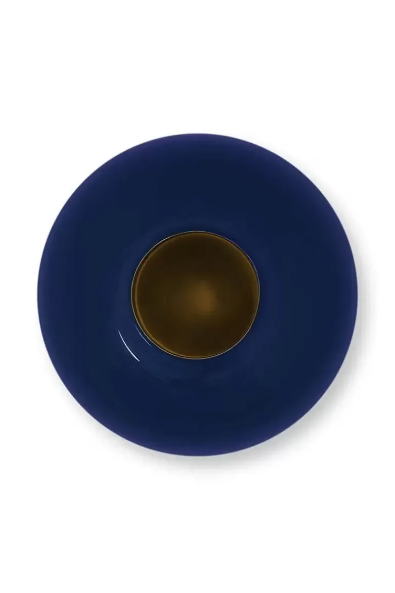 Metall Vase Dunkel 23 Cm
