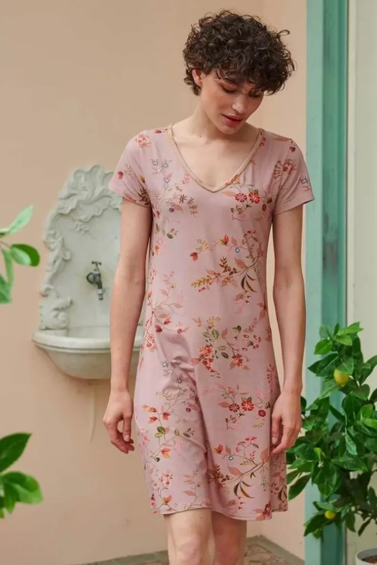 Nachthemd Kurze Armeln Kawai Flower Hell