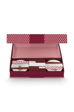 Oriental Flower Festival Set/6 Sushi Dunkel