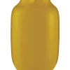 Ovale Metall Vase 30 Cm
