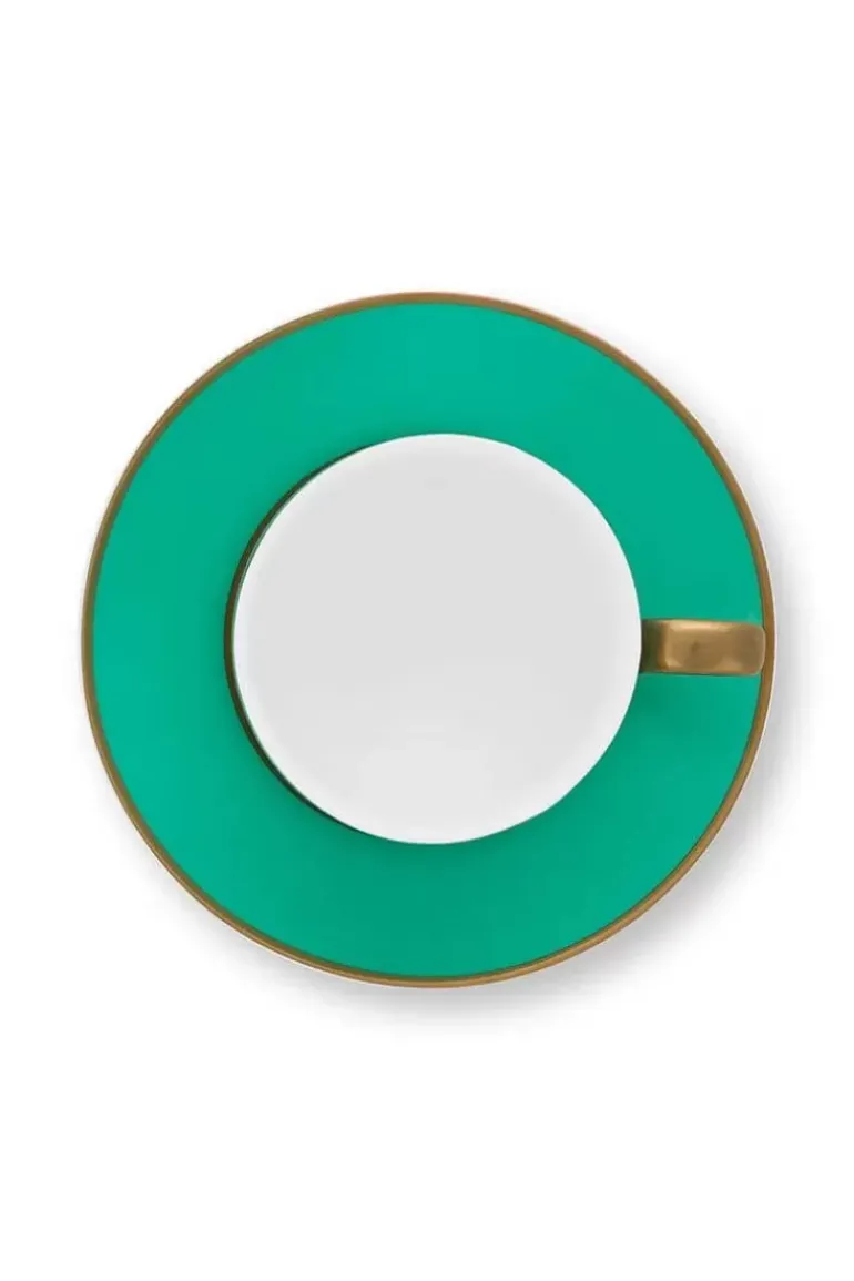 Pip Chique Cappuccino Tasse & Untertasse
