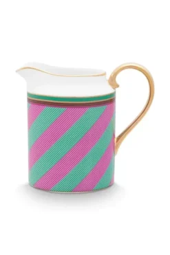 Pip Chique Stripes Kanne Klein Rosa/Grun