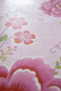 Pip Studio Birds In Paradise Vliestapete Rosa