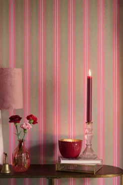 Pip Studio Blurred Lines Vliestapete /Rosa
