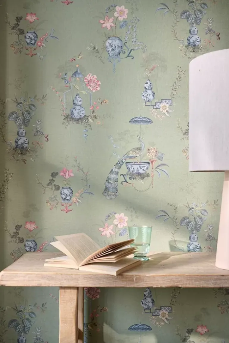 Pip Studio Chinese Porcelain Vinyltapete Hell
