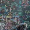 Pip Studio Pip Garden Infinito Wallpower Dunkelblau