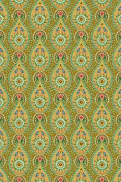 Pip Studio Raindrops Vliestapete /Ocre