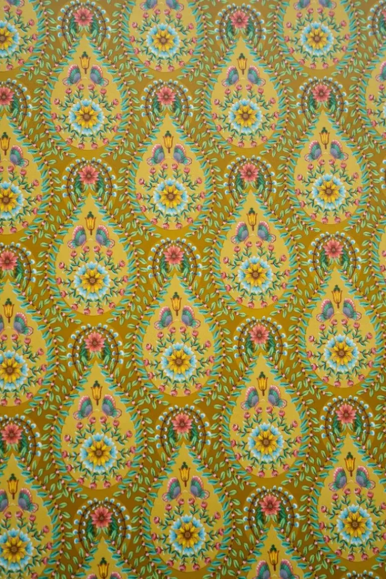 Pip Studio Raindrops Vliestapete /Ocre