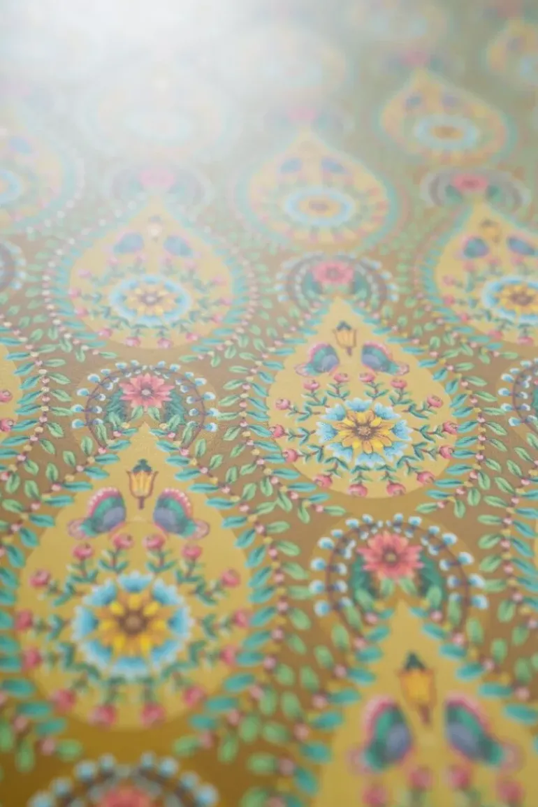 Pip Studio Raindrops Vliestapete /Ocre