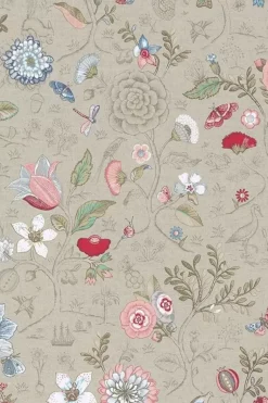 Pip Studio Spring To Life Vliestapete Khaki