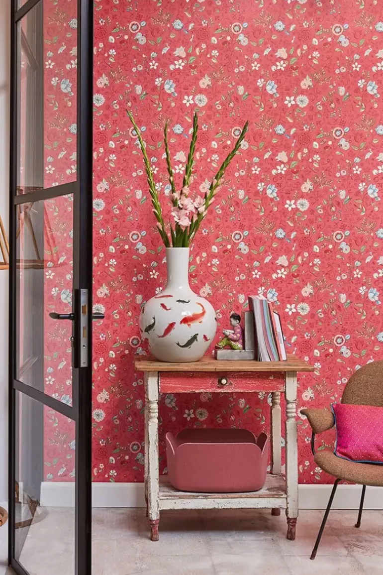 Pip Studio Spring To Life Vliestapete /Rosa