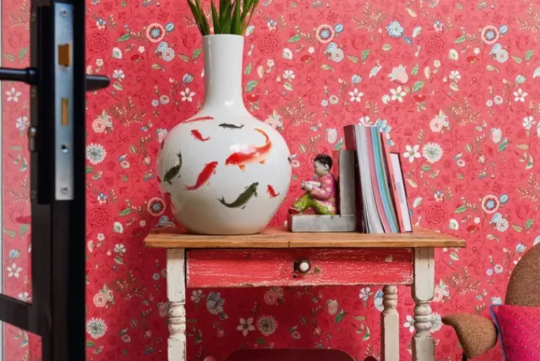 Pip Studio Spring To Life Vliestapete /Rosa