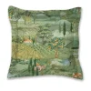 Quadratisches Zierkissen Toscana Grun
