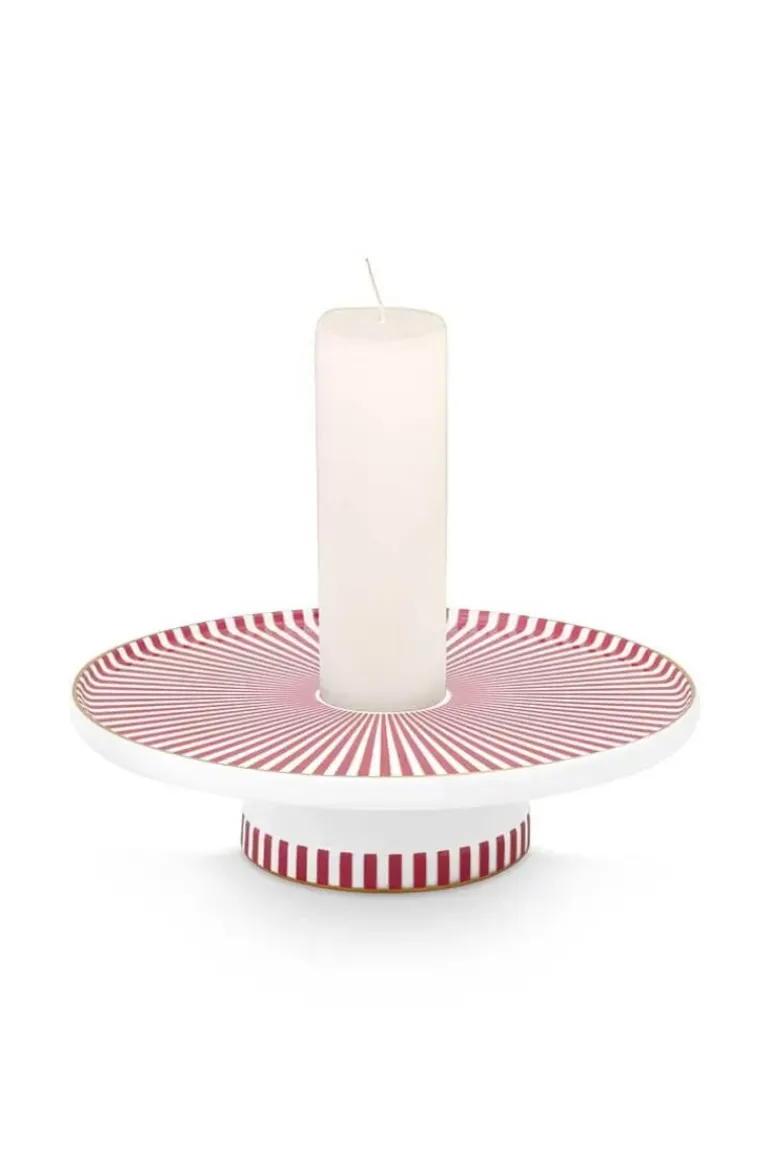 Royal Stripes Kerze Schale 14Cm