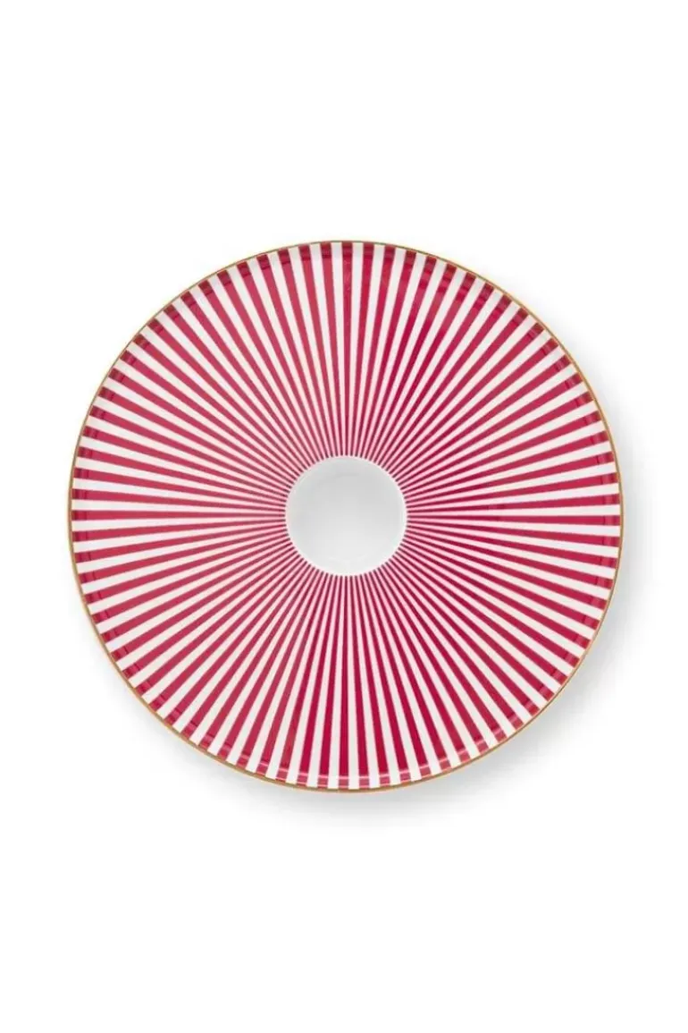 Royal Stripes Kerze Schale 14Cm