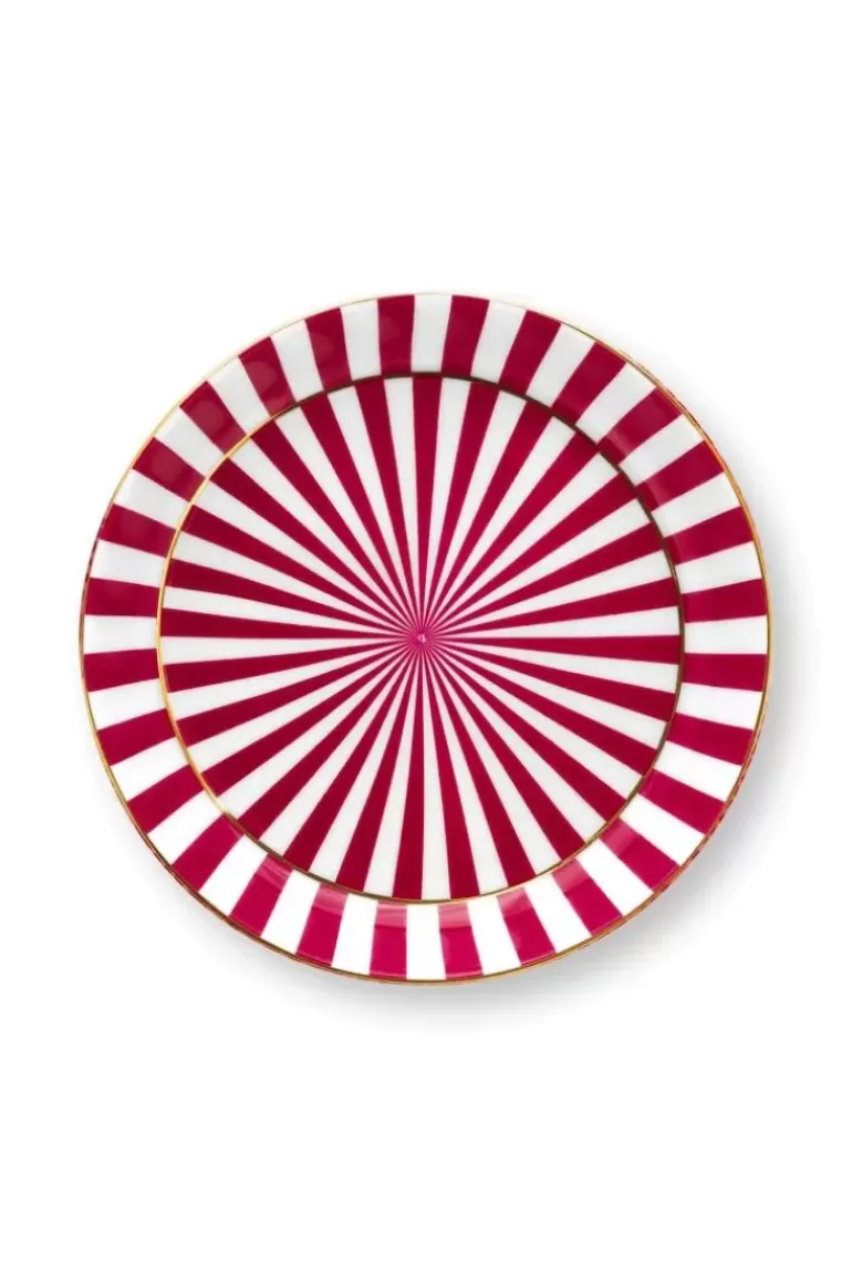 Royal Stripes Tasse & Teebeutelablage Dunkel