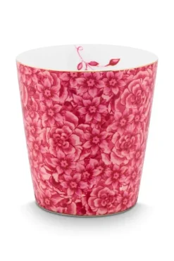 Royal Stripes Tasse Blumen & Teebeutelablage Dunkel