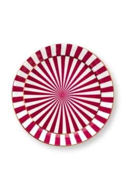 Royal Stripes Tasse Blumen & Teebeutelablage Dunkel