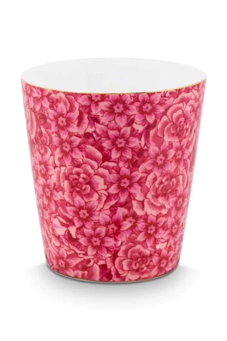 Royal Stripes Tasse Blumen & Teebeutelablage Dunkel