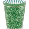 Royal Stripes Tasse Blumen & Teebeutelablage