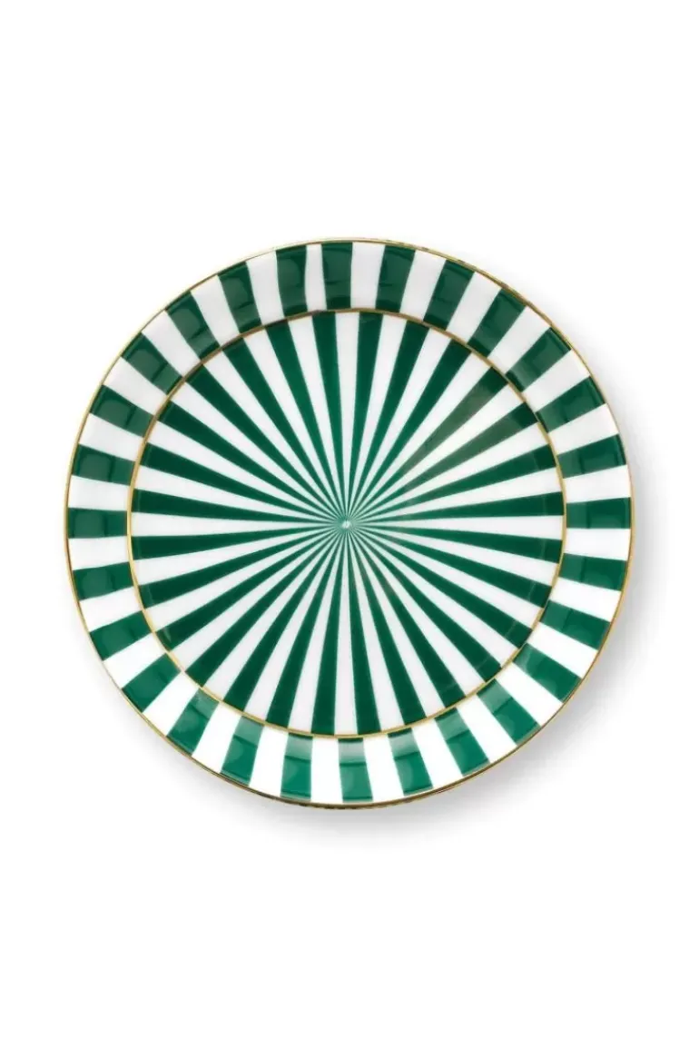 Royal Stripes Tasse Blumen & Teebeutelablage