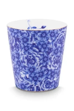 Royal Stripes Tasse Blumen & Teebeutelablage