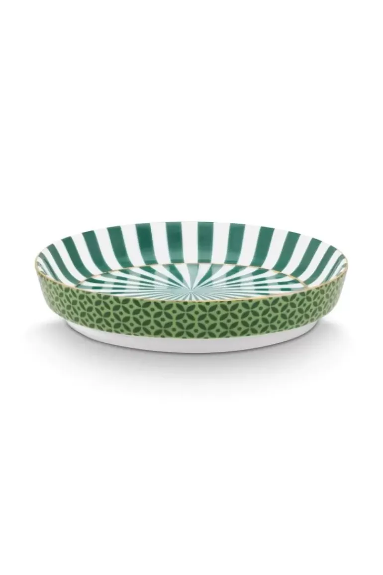 Royal Stripes Tasse Fliesen & Teebeutelablage Grun