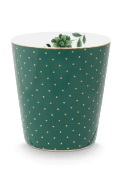 Royal Stripes Tasse Punkte & Teebeutelablage Grun