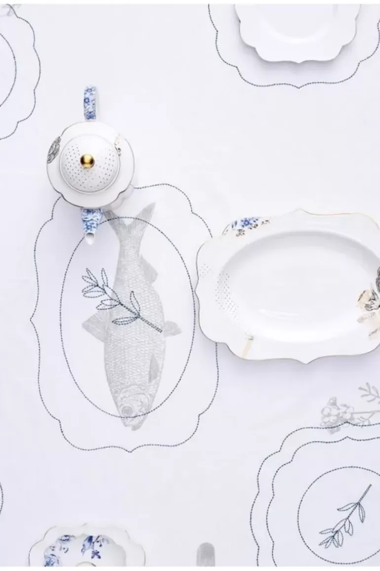 Royal White Oval Servierschale 40 Cm