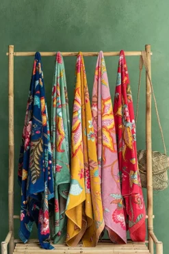 Strandtuch Pip Flowers Gelb
