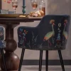 Stuhl Flirting Birds Blau