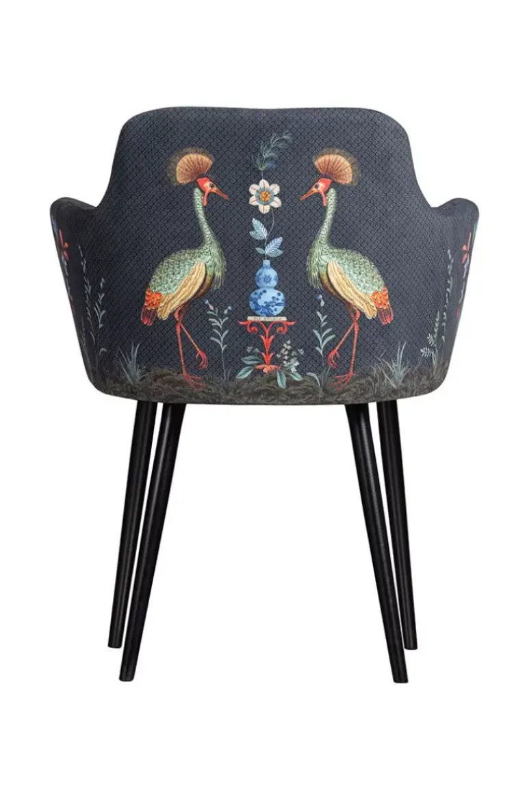 Stuhl Flirting Birds Blau