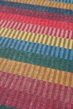 Teppich Jacquard Stripes By Pip Multi