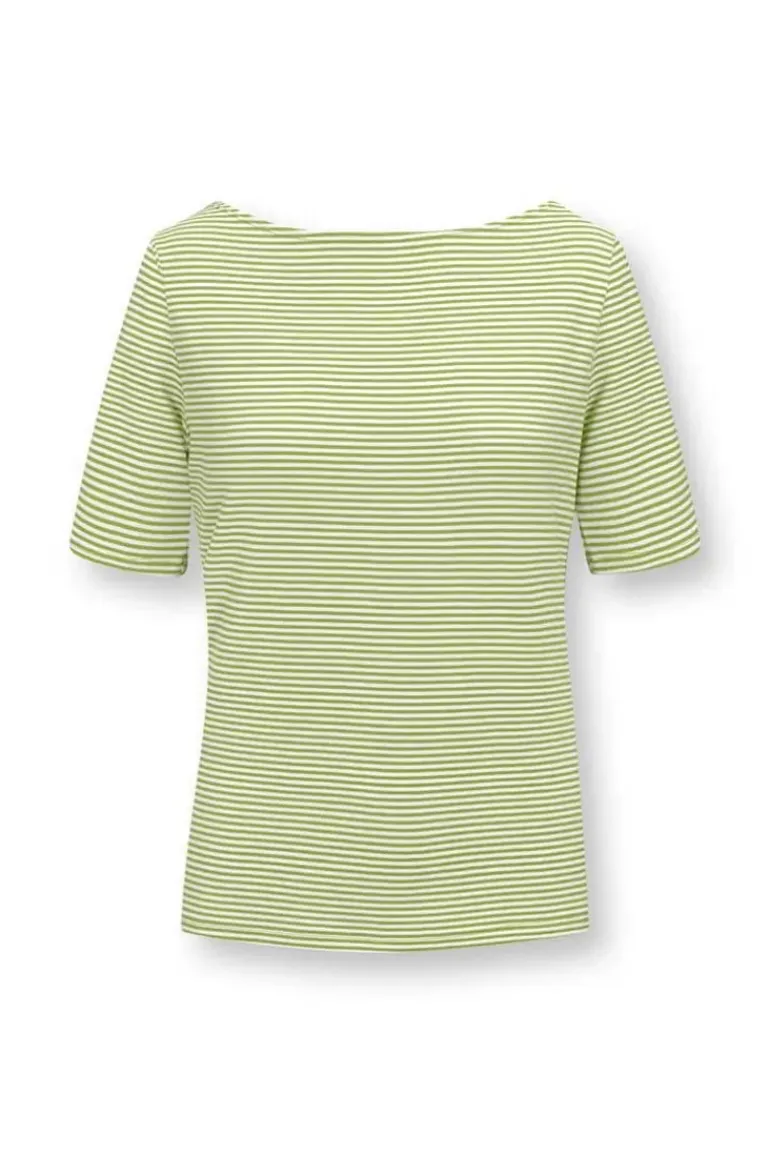 Top Kurze Armel Little Sumo Stripe Hell