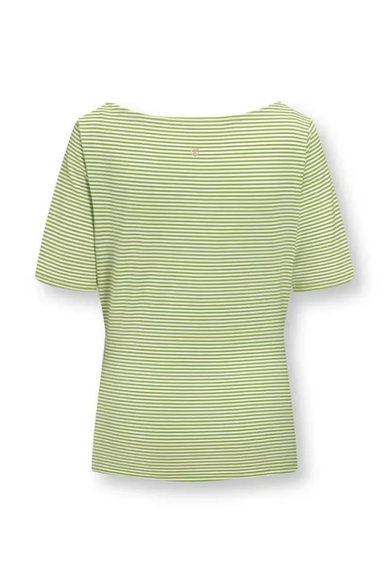 Top Kurze Armel Little Sumo Stripe Hell