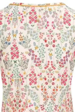 Top Kurze Armel Primavera Weis