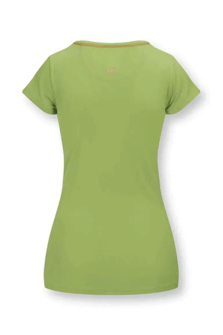 Top Kurze Armel Solid Hell