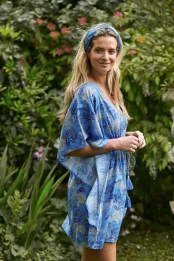 Tunic Flora Firenze Kobalt