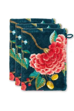 Waschlappen Set/3 Good Evening Dunkel 16X22 Cm
