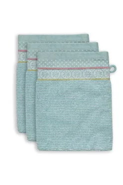 Waschlappen Set/3 Soft Zellige 16X22 Cm