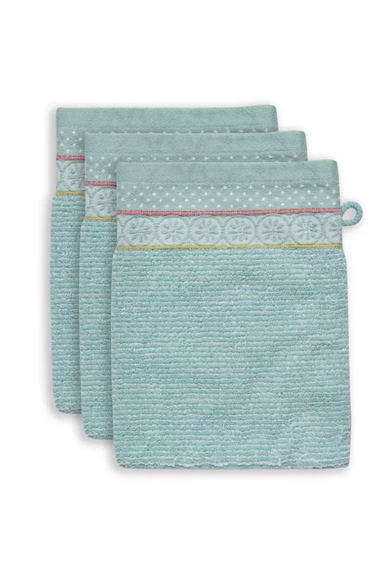 Waschlappen Set/3 Soft Zellige 16X22 Cm
